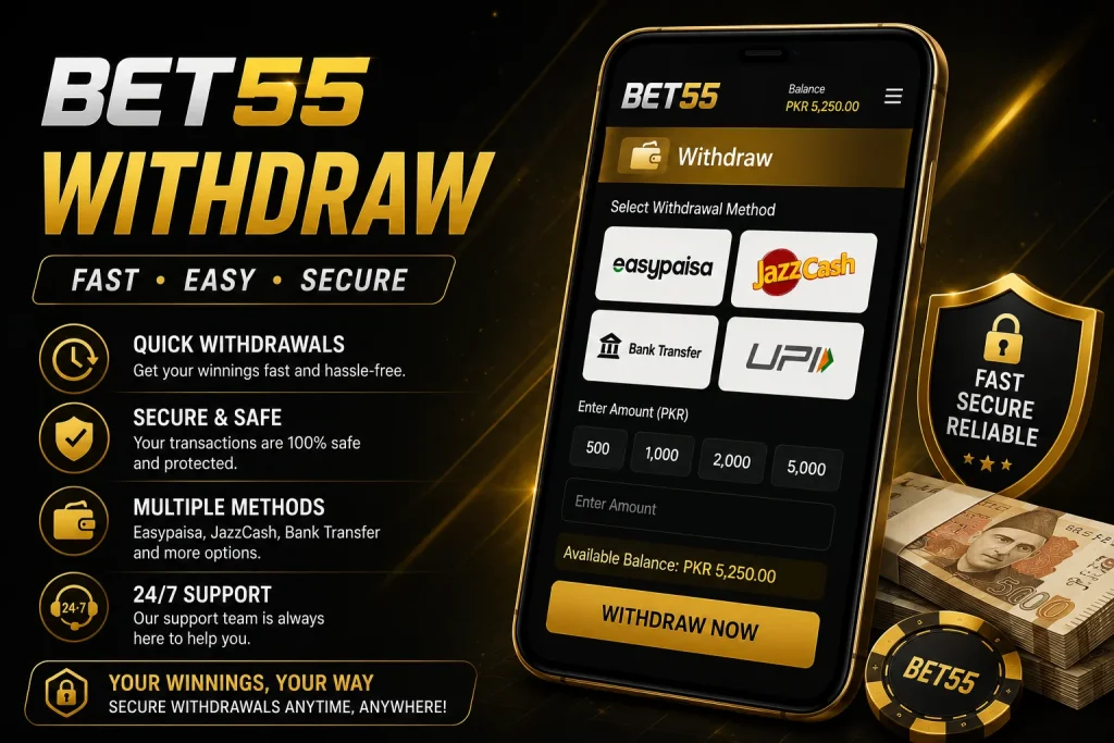 BET55 Withdraw